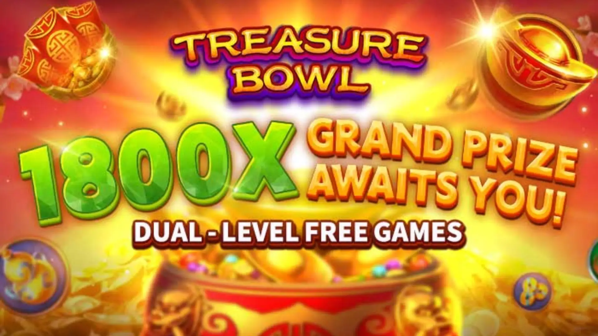 Multiplicadores Treasure Bowl ssvip - 7777x Máximo com Tigela Dourada